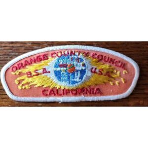 Orange County Council CSP‎ California U.S.A. B.S.A. WHITE Border